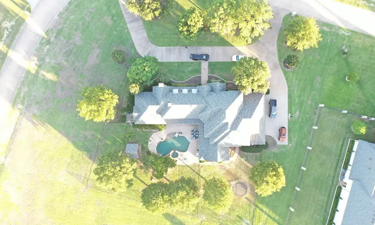 New shingle roof installation on a home in Erie